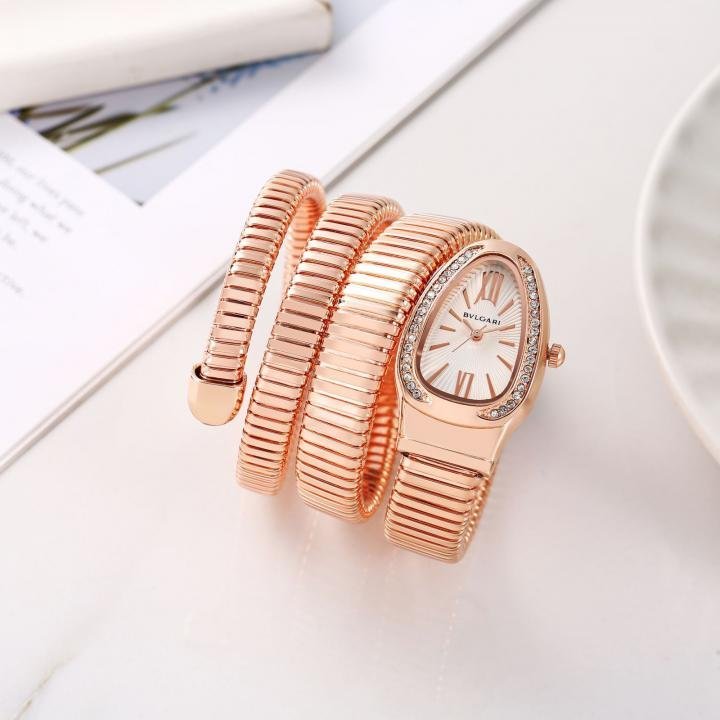 Bvlgari Serpenti Snake Copper-White