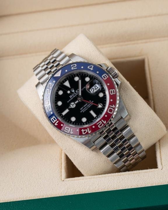 Rolex Oyster Perpetual Gmt Master Pepsi Automatic Watch