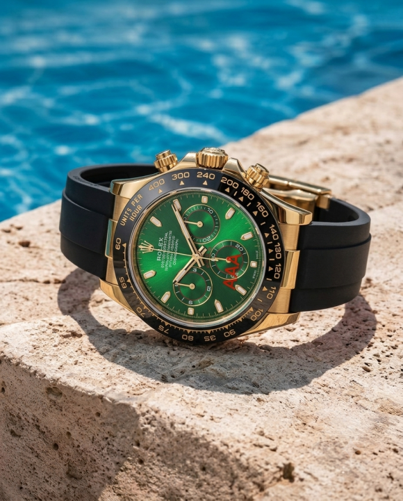 Rolex Oyster Perpetual Daytona Gold Green