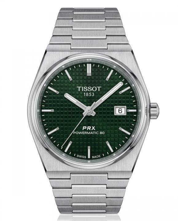 Tissot Prx 1853 Sliver Green Watch