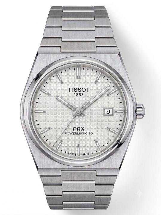 Tissot Prx 1853 Silver White Watch